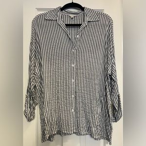 NWOT Max Studio Oversized Long Sleeve Shirt